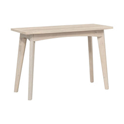 Console Home ESPRIT Wit Mangohout 115 x 45 x 75 cm