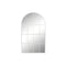Wandspiegel DKD Home Decor Wit Kristal Ijzer Venster 70 x 2,5 x 120 cm