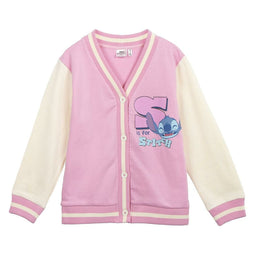 Jas Kinderen Stitch Roze Maat 14 Jaar
