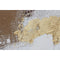 Canvas Home ESPRIT Wit Gouden polyestyreen Canvas Abstract 101,5 x 4 x 101,5 cm (2 Stuks)