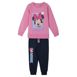 Joggingpak voor kinderen Minnie Mouse Roze Maat 7 Jaar