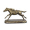 Gietijzeren sculptuur van een galopperend paard