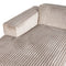 PTMD Animo sofa chaise longue arm Left Texarm Taupe