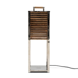 Riviera Maison Ocean Cay Shutters Table Lamp silver