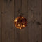 Anna's Collection - Glass Ball Antique Gold 12Cm 10Led Classic Warm / Mercu