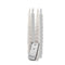 Anna's collection - 2Pcs White Swirl Rustic Wax Taper Candle 23Cm 3D Wick R