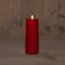Anna's Collection - B.O.T. Outdoor Candle Moving Flame 8X22 cm Red 2Xc (500H)