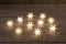 Anna's Collection - 10 3D STER WIT 6,5CM / 10LED WARM WIT 1,5M / 5M TRANSPARANT AANLOOPSNOER / IP...