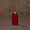 Anna's Collection - B.O.T. Outdoor Candle Moving Flame 8X13 cm Red 2Xc (500H)