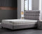 Boxspring Skybedd Biobedd 160x200 Beige met Opbergruimte
