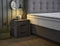 Boxspring Skybedd Modebedd 140x200 Antraciet met Opbergruimte