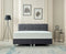 Droomhuis Boxspring Vida Velvet - 160x200 - Antraciet