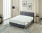 Droomhuis Boxspring Vida Velvet - 160x200 - Antraciet