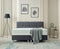 Droomhuis Boxspring Vida Velvet - 160x200 - Antraciet