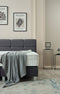 Droomhuis Boxspring Vida Velvet - 160x200 - Antraciet