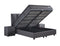 Boxspring Skybedd Birdybedd 180x200 Antraciet met Opbergruimte