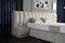 Boxspring Skybedd Iosbedd 180x200 Beige met Opbergruimte