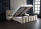 Boxspring Skybedd Iosbedd 180x200 Beige met Opbergruimte