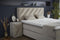 Boxspring Skybedd Shinebedd 180x200 Beige met Opbergruimte