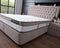 Boxspring Skybedd Oxybedd 180x200 Beige met Opbergruimte