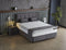 Boxspring Skybedd Modebedd 160x200 Antraciet met Opbergruimte