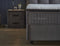 Boxspring Skybedd Birdybedd 140x200 Antraciet met Opbergruimte