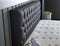 Boxspring Skybedd Chestybedd 160x200 Antraciet met Opbergruimte