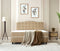 Droomhuis Boxspring Marrakech Kunstleer - 140x200 - Taupe