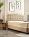 Droomhuis Boxspring Marrakech Kunstleer - 140x200 - Taupe