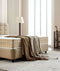 Droomhuis Boxspring Marrakech Kunstleer - 140x200 - Taupe