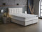 Boxspring Skybedd Modebedd 160x200 Beige met Opbergruimte