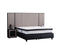 Boxspring Skybedd Duobedd 160x200 Antraciet met Opbergruimte