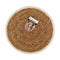 Placemat Privilege Zeealgen Bruin Met rand Ø 25 cm (36 Stuks)