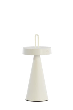 Light&living Tafellamp LED Ø13x28,5 cm ANKENTA crème