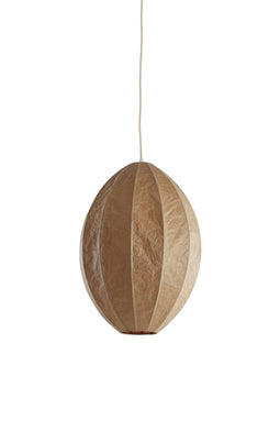 Light&living Hanglamp Ø28,5x38 cm MILATOS kraftpapier bruin