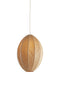 Light&living Hanglamp Ø28,5x38 cm MILATOS kraftpapier bruin