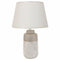 Bureaulamp Alexandra House Living Zilver Keramisch 12 x 30 x 12 cm