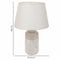 Bureaulamp Alexandra House Living Zilver Keramisch 12 x 30 x 12 cm