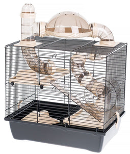INTER-ZOO Rocky + Terrace beige - kooi voor een hamster