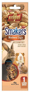 VITAPOL Smakers Weekend style Nutty - snack voor knaagdieren en konijnen - 45g