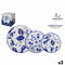 Serviesset Santa Clara Blue Leaves 18 Onderdelen Porselein (2 Stuks)