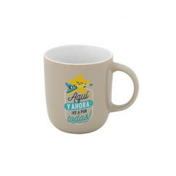 Mok Mr. Wonderful AQUÍ Y AHORA: ¡VE A POR TODAS! Multicolour Keramisch 370 ml