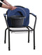 OPEN sanitaire stoel met hoogteverstelling Marineblauw
