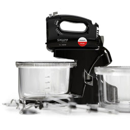 Handmixer SMAPP 451.88 CZARNY Roestvrij staal
