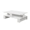 Hoofdtafel Alexandra House Living Wit Hout MDP 80 x 28 x 50 cm Dubbele hoogte