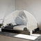 Klamboe met deuren Mongolia 220 gaas 200x180x135 cm wit