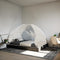Klamboe met deuren Mongolia 220 gaas 200x180x135 cm wit