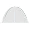Klamboe met deuren Mongolia 220 gaas 200x180x135 cm wit