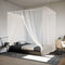 Hangende klamboe 156 gaas 220x100x150 cm wit