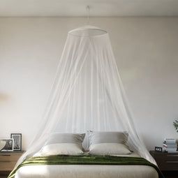 Klamboe voor bed 220 gaas 56x56x220 cm wit